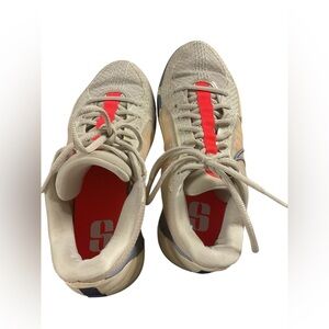 Nike Sabrina 1 Ionic Photon Dust/White Sneakers Women's Size 8 FQ3381-010